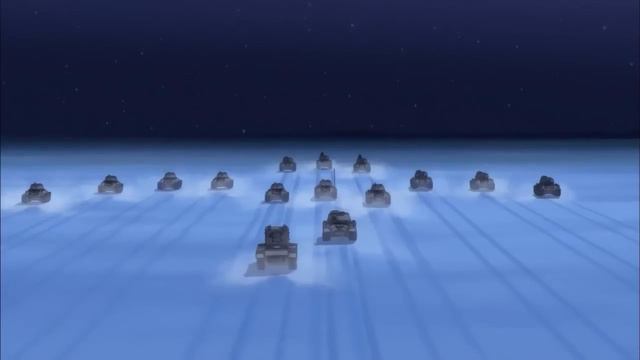 Песня Катюша в японском аниме ''Girls Und Panzer''