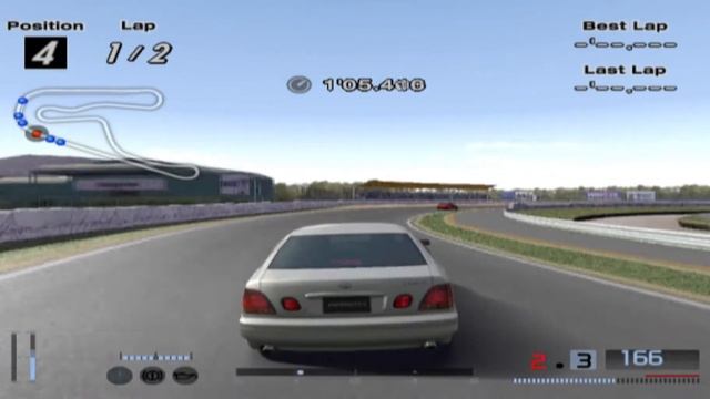 Гран Туризмо 4 (Онлайн Тест Версия) Тойота Аристо V300 Геймплей смотреть онлайн