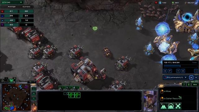 SC2 HOTS me and marauder 2vs2 bronze смотреть онлайн