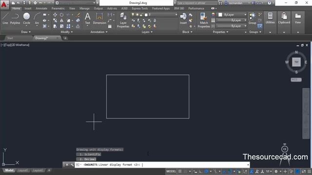 how to change units in AutoCAD drawing смотреть онлайн