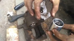 Ремонт заднего суппорта Lucas Часть 3