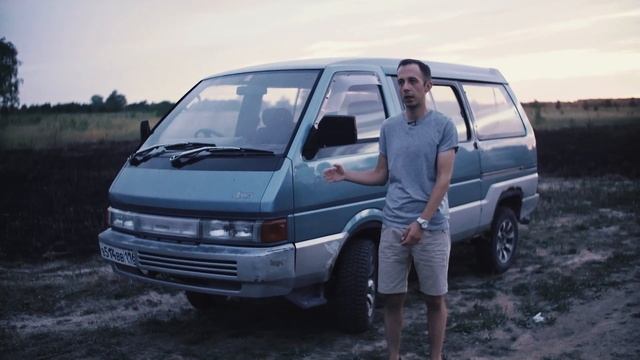 Рама, полный привод и 7 мест: сделано в японии. Nissan Vanette Largo C22 смотреть онлайн