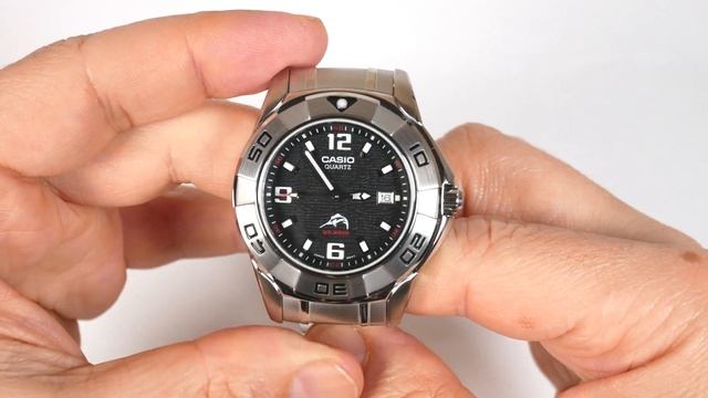 Casio MDV-100D-1AJF Mens Diver Watch 200m Water Resistant смотреть онлайн