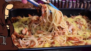 Итальянская паста в духовке на Русский манер