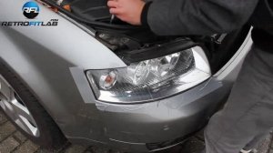 Audi A4 B6 Разборка передних фар