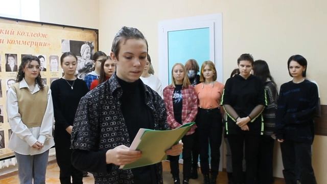 В СКСТиК прошел классный час Герои нашего времени смотреть онлайн