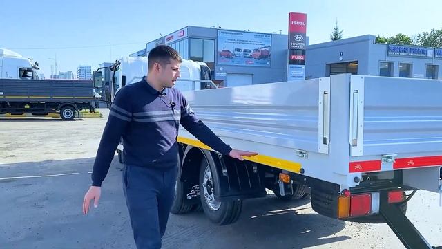 Как грузить больше на бортовую платформу? Революционное шасси ISUZU NQR12T #isuzu #исузу смотреть онлайн