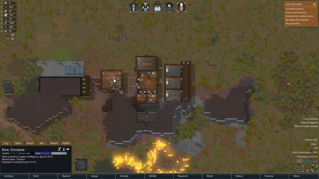 Rimworld 1.0 Vanilla No Mods | Drug Colony | Part 7 | Bullet Sponge смотреть онлайн