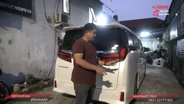 UPGRADE ALPHARD 2015 KE FACELIFT 2022 SC !! MOBIL JADI BARU LAGI … смотреть онлайн