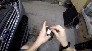 Покраска с баллончика кожаной ручки АКПП, убираем потертости
