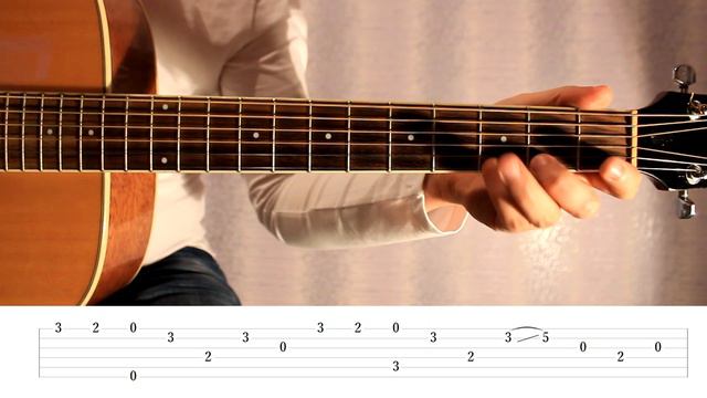 How To Play Fields Of Gold By Sting | TAB