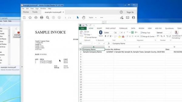 How to Highlight and Extract Specific Text from a PDF to Excel with this tool PDF Data Extractor