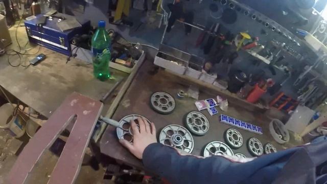 Про подшипники в ролики на Yamaha Viking 3 смотреть онлайн