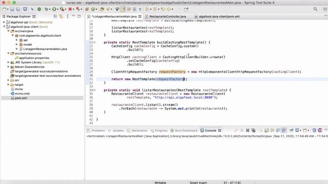 HTTP Cache com RestTemplate (Pergunta de aluno) смотреть онлайн