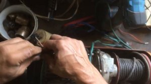 Китайский тельфер : подключение кнопки пуска и обмоток