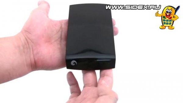 Sidex.ru: Видеообзор внешнего HDD Seagate Expansion Portable 640 Gb (rus)