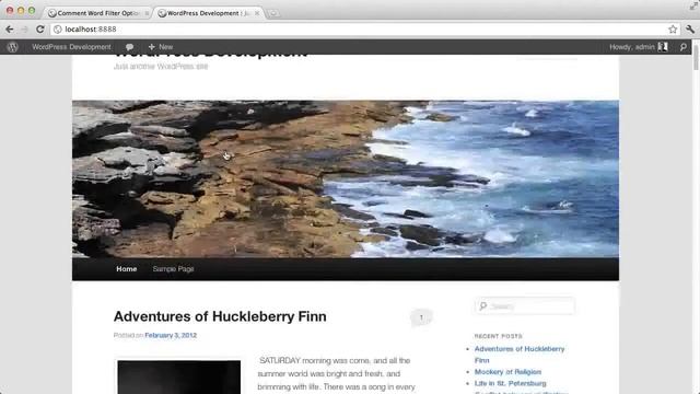 WP Comment Word Filter.flv смотреть онлайн