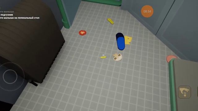 ЛЫСЫЙ И ТАПОЧКИ !? СНОВА МАГНИТ ИГРА The baby in yellow смотреть онлайн