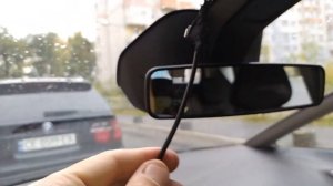 Где проложить кабель питания к видеорегистратору