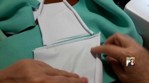 #ОбработкаКарманов #КарманСЛисточкой Обработка прорезного кармана с листочкой на футере с начесом