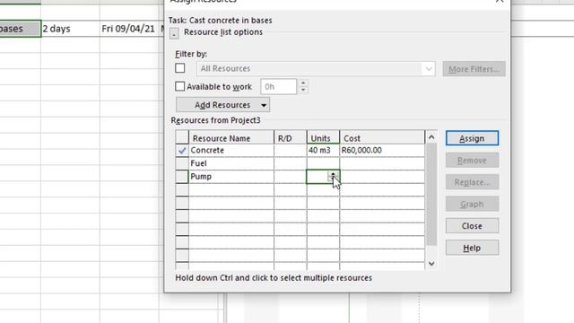 How to add Variable Material Resource Costs in MS Project смотреть онлайн