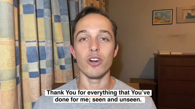 A Short Prayer To Say Thank You To God - Daily Prayers #99