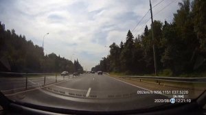 Автомобильная дорога А-104 Дмитров - МКАД (внутр.). Лето 2020. Пандемия COVID-19. День.