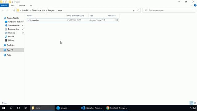 PHP 8 #005 FLUXO DE FUNCIONAMENTO DO AMBIENTE DE DESENVOLVIMENTO E ALGUNS AJUSTAMENTOS смотреть онлайн