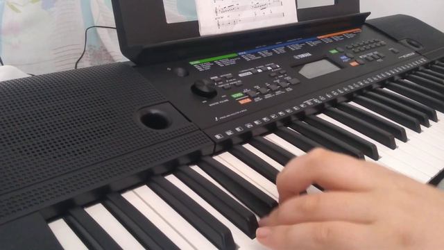 Conquest of Paradise COVER ON MY YAMAHA PSR E253 смотреть онлайн