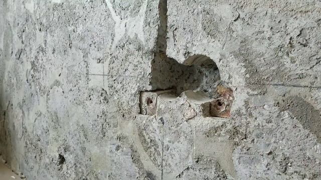 Подрозетники и штробы в суровом бетоне без пыли!!! смотреть онлайн