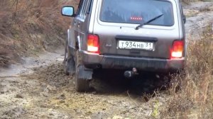 Нива урбан 5д сток. Лучшее мое бездорожье за 2020 год.mp4