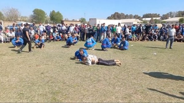 #Kurash. #Jarqo‘rg‘on tumani Alisher Navoiy mahallasida #navro‘z kurashi boshlandi