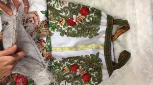 как сшить русско-народный сарафан для малышки за час без машинки