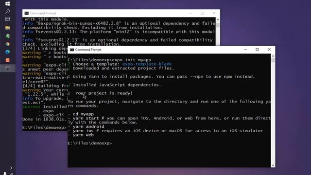 Expo - How to Install and Setup React Native on Windows смотреть онлайн