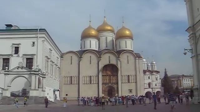 Кремль, Соборная площадь август 2014 смотреть онлайн