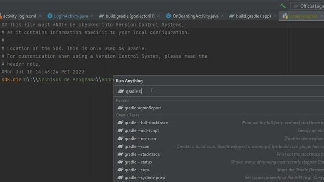 Android Studio como obtener clave Sha1 para la Firebase смотреть онлайн