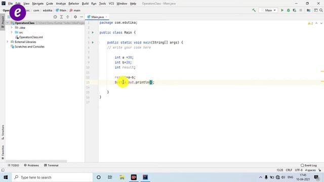 Java: What is Operators and Types of operator in Java | What is Arithmetic operator | Java tutorial смотреть онлайн