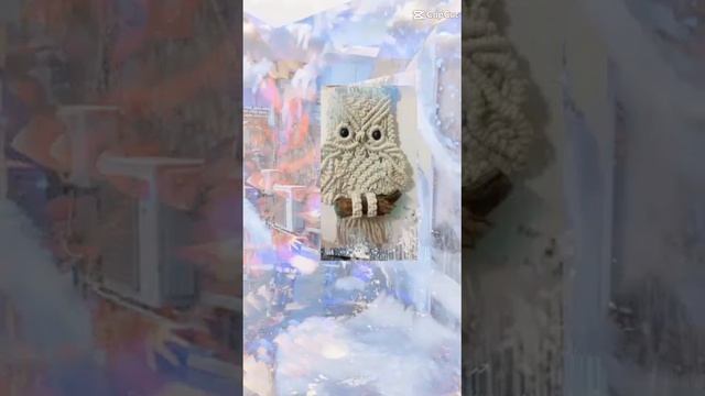 coruja em macramê смотреть онлайн