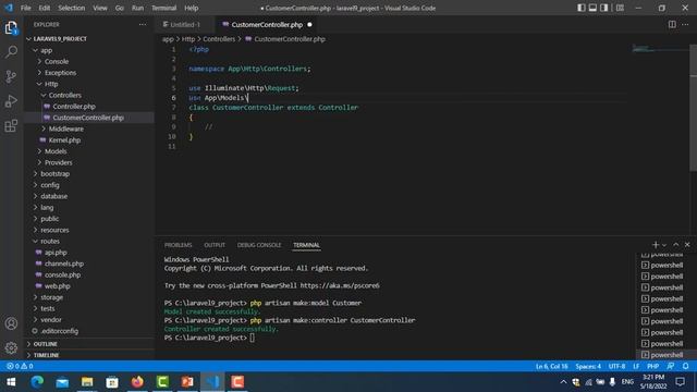 Laravel 9 tutorial - Understanding Model смотреть онлайн