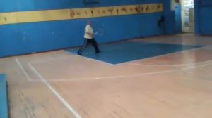 Мои первые шаги в игре в Большой тенис...