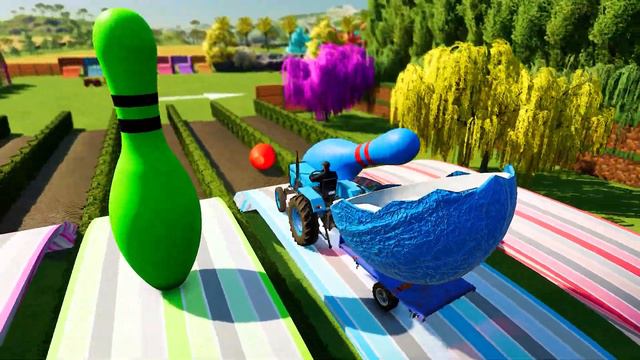 Load & Transport Giant Coconut Slices with Mini Fiat Tractors - Farming Simulator 22 смотреть онлайн