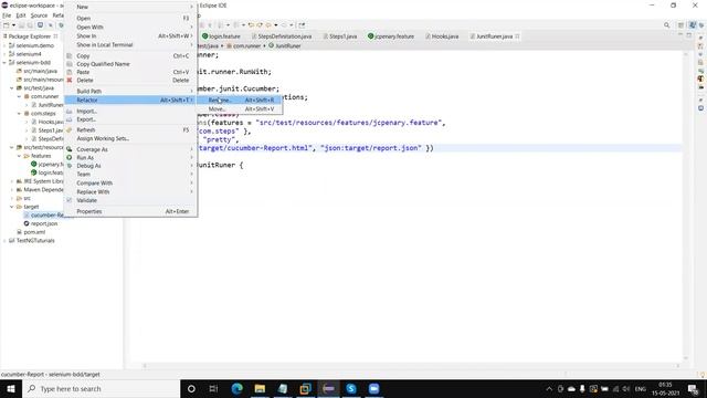#Tutorials 6 Cucumber Junit Runner || Cucumber Selenium смотреть онлайн
