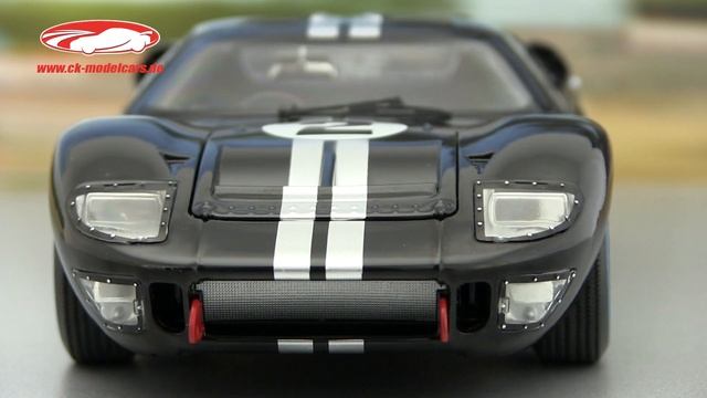 Ck-modelcars-video: Ford GT-40 MK II #2 Winner 24h LeMans 1966 McLaren, Amon, ShelbyCollectibles