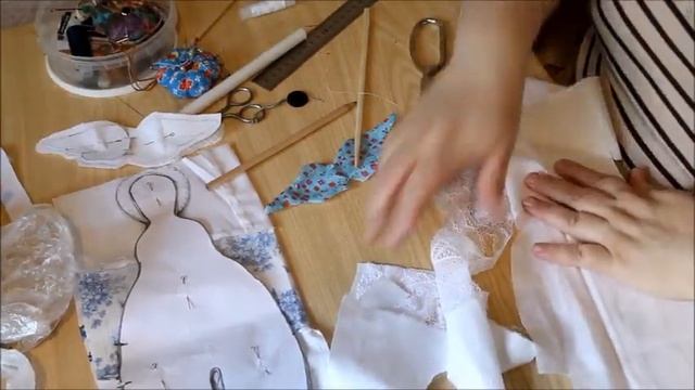 9 часть Шьём куклу "Ангел Тильда" смотреть онлайн