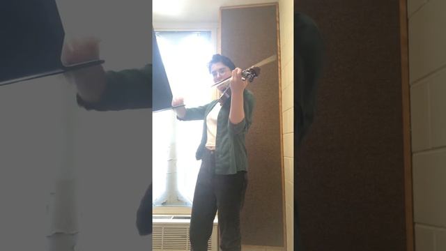 ASCC Audition - Barber Violin Concerto смотреть онлайн