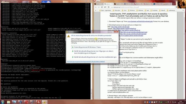 Linux - Compiling "httpsrv" Apache + php смотреть онлайн