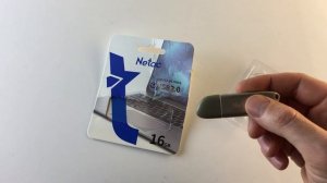 Распаковка дешёвой флешки Netac 16 gb за 249 рублей о чудо она из металла