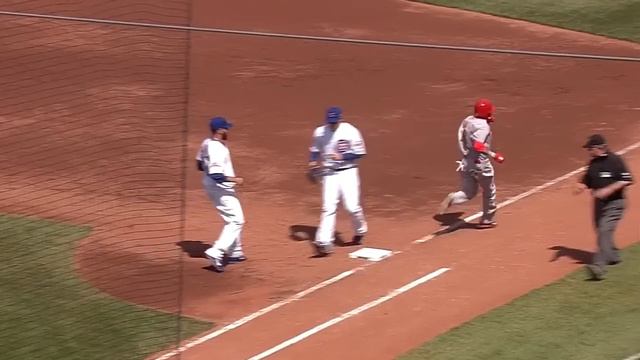 Billy Hamilton Beats Out Grounder To First Base? Wow