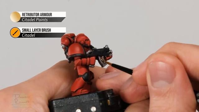 Retro Minis: Painting 2nd Edition Blood Angel Tactical Marines. смотреть онлайн