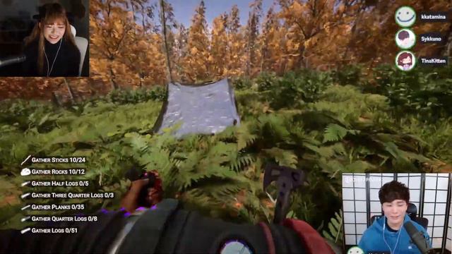 Sykkuno vs Miyoung | Sons of the Forest смотреть онлайн